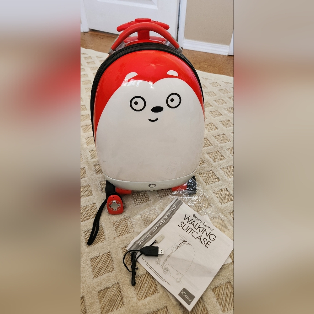 Kid's remote controlled Hedgehog Carry On Luggage